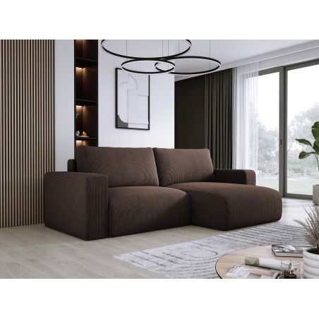 Narożnik wolnostojący CARL Prawy w tkaninie POSO 006