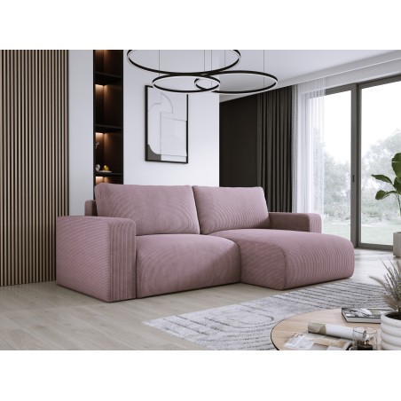 Narożnik wolnostojący CARL Prawy w tkaninie POSO 027