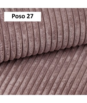 Narożnik wolnostojący CARL Prawy w tkaninie POSO 027