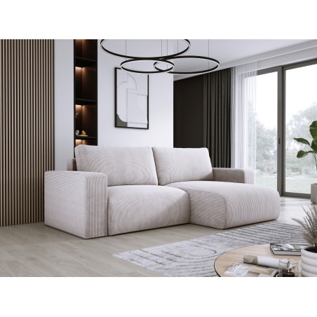 Narożnik wolnostojący CARL Prawy w tkaninie POSO 100