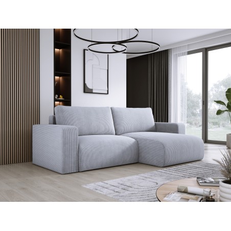 Narożnik wolnostojący CARL Prawy w tkaninie POSO 110