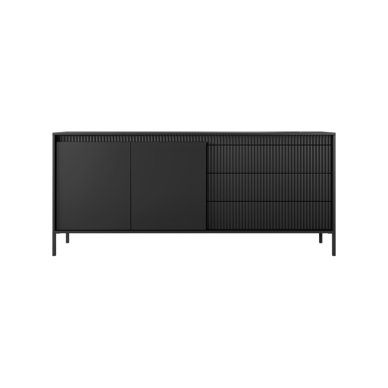 Komoda SENSO 2D3S push-to-open
