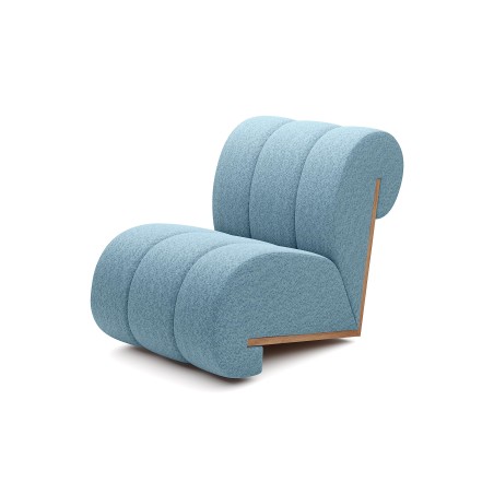 Fotel CATCH ME w tkaninie 3D