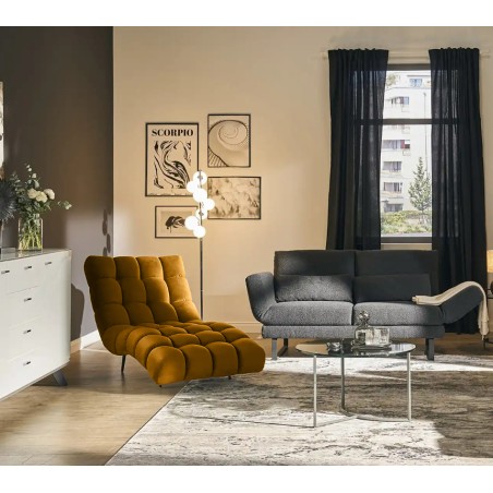 Fotel Szezlong 80 DELFI 1 osobowy w tkanininie RIVIERA 41 WERSAL