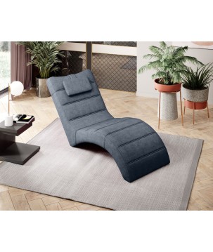 Fotel Szezlong 70 LOS ANGELES 1 osobowy w tkanininie CLOUD 91 WERSAL