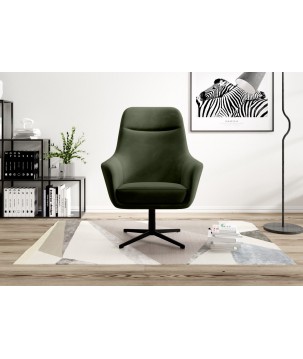 Fotel obrotowy POLO w tkanininie MATT VELVET 38 WERSAL