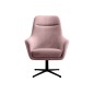 Fotel obrotowy POLO w tkanininie MATT VELVET 61 WERSAL