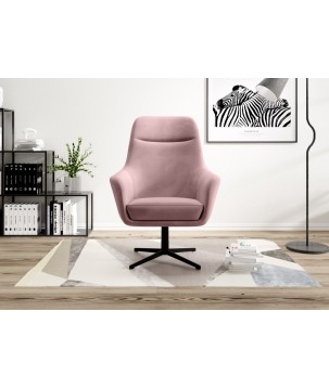 Fotel obrotowy POLO w tkanininie MATT VELVET 61 WERSAL