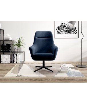 Fotel obrotowy POLO w tkanininie MATT VELVET 79 WERSAL