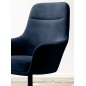 Fotel obrotowy POLO w tkanininie MATT VELVET 79 WERSAL