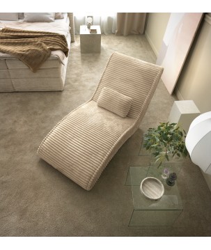 Fotel Szezlong 80 SATO 1 osobowy w tkanininie TILIA 11 WERSAL