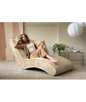 Fotel Szezlong 80 SATO 1 osobowy w tkanininie TILIA 11 WERSAL