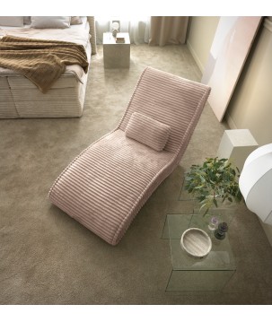 Fotel Szezlong 80 SATO 1 osobowy w tkanininie TILIA 17 WERSAL