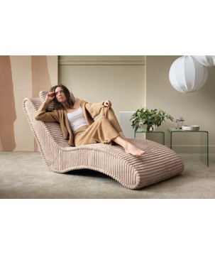 Fotel Szezlong 80 SATO 1 osobowy w tkanininie TILIA 17 WERSAL