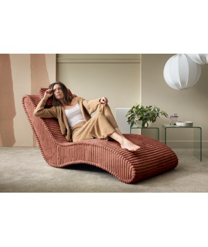 Fotel Szezlong 80 SATO 1 osobowy w tkanininie TILIA 52 WERSAL
