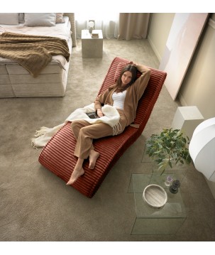 Fotel Szezlong 80 SATO 1 osobowy w tkanininie TILIA 52 WERSAL