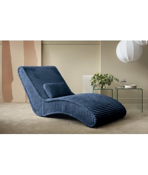 Fotel Szezlong 80 SATO 1 osobowy w tkanininie TILIA 77 WERSAL