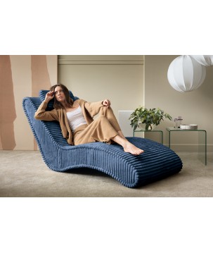 Fotel Szezlong 80 SATO 1 osobowy w tkanininie TILIA 77 WERSAL