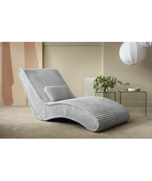Fotel Szezlong 80 SATO 1 osobowy w tkanininie TILIA 86 WERSAL