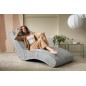 Fotel Szezlong 80 SATO 1 osobowy w tkanininie TILIA 86 WERSAL