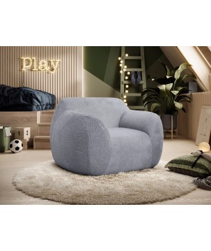 Fotel TEDDY MINI w tkanininie LAPID 06 WERSAL