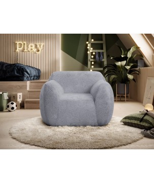 Fotel TEDDY MINI w tkanininie LAPID 06 WERSAL