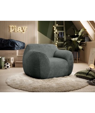 Fotel TEDDY MINI w tkanininie LAPID 77 WERSAL