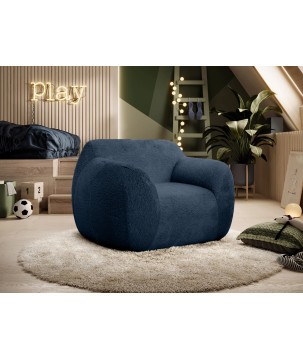 Fotel TEDDY MINI w tkanininie LAPID 86 WERSAL
