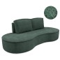Sofa MOLLY z funkcja spania i pojemnikiem ZIELONY ABRIAMO 09