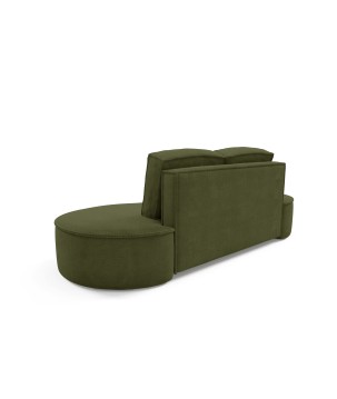 Sofa MOLLY z funkcja spania i pojemnikiem ZIELONY CURIO 39