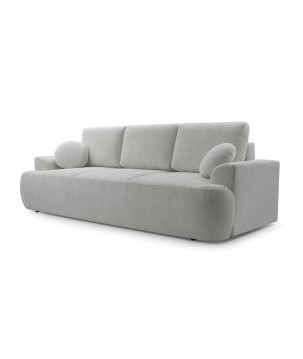 Sofa VELO z funkcja spania i pojemnikiem SZARY CORAL 75