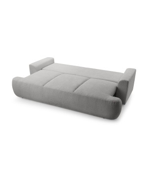 Sofa VELO z funkcja spania i pojemnikiem SZARY CORAL 75