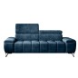 Sofa PALLADIO 2 osobowa z regulowanymi zagłówkami MONOLITH 77 WERSAL