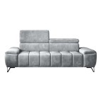 Sofa PALLADIO 2 osobowa z regulowanymi zagłówkami MONOLITH 84 WERSAL