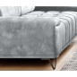 Sofa PALLADIO 2 osobowa z regulowanymi zagłówkami MONOLITH 84 WERSAL