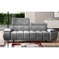 Sofa PALLADIO 2 osobowa z regulowanymi zagłówkami MONOLITH 85 WERSAL