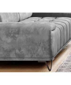Sofa PALLADIO 2 osobowa z regulowanymi zagłówkami MONOLITH 85 WERSAL