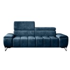 Sofa PALLADIO 2 osobowa z elektrycznym systemem rozkładania siedziska regulowane zagłówki MONOLITH 77 WERSAL