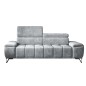 Sofa PALLADIO 2 osobowa z elektrycznym systemem rozkładania siedziska regulowane zagłówki MONOLITH 84 WERSAL