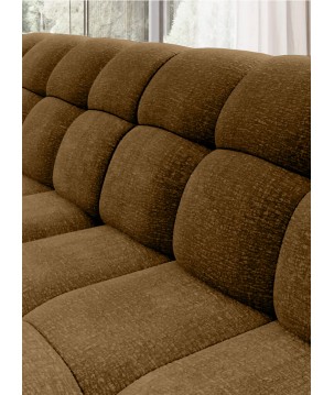 Sofa COCOON Big Sofa z elektryczną regulacją siedziska w tkaninie DressME 06 WERSAL