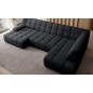 Narożnik COCOON XL w układzie U z elektryczną regulacją siedziska Prawostronny w tkaninie JAGUAR 22