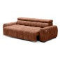 Sofa Kanapa BULL wolnostojąca w tkaninie EDEN 10 WERSAL