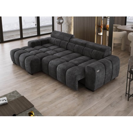 Narożnik BULL S - OMBO MINI Lewostronny z Elektryczną Regulacją EDEN 21