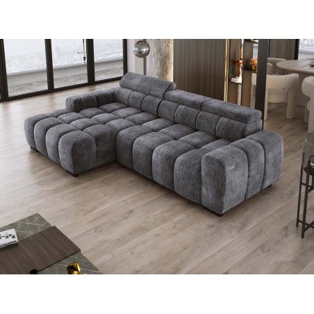 Narożnik BULL S - OMBO MINI Lewostronny z Elektryczną Regulacją EDEN 20