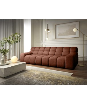 Kanapa Sofa Bigsofa CAMPILE w tkaninie EDEN 10 WERSAL