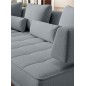 Narożnik GIOTTO L Lewostronnyelektryczna regulacja siedziska tkanina PERFECT HARMONY 85 WERSAL