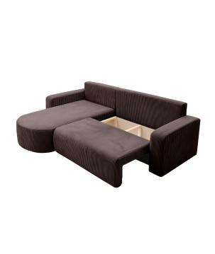 Narożnik BIS XL Uniwersalny z funkcją spania POSO 06 DomoHome