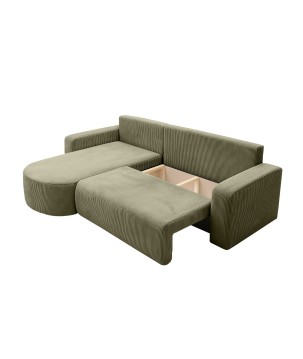 Narożnik BIS XL Uniwersalny z funkcją spania POSO 46 DomoHome