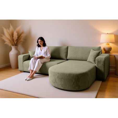 Narożnik BIS XL Uniwersalny z funkcją spania POSO 46 DomoHome