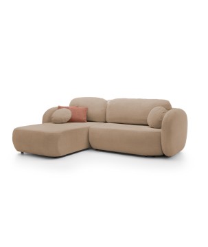 Narożnik OLIO Lewostronny w tkaninie Aragon 14